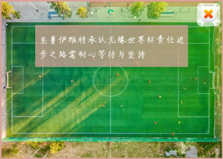 克鲁伊维特承认无缘世界杯责任进步之路需耐心等待与坚持